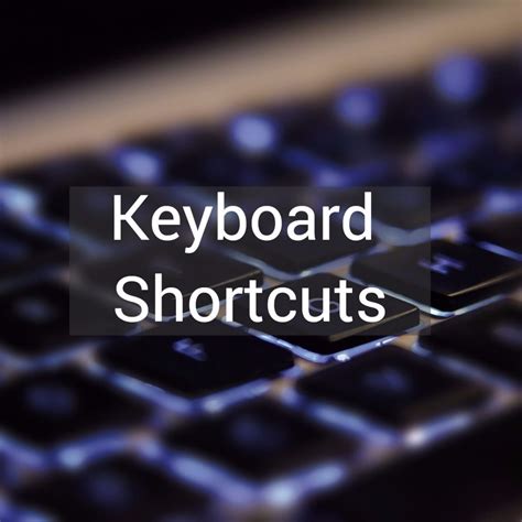 shortcuts key for task view.